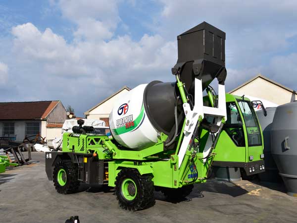 1.8 cub self loading mixer machine