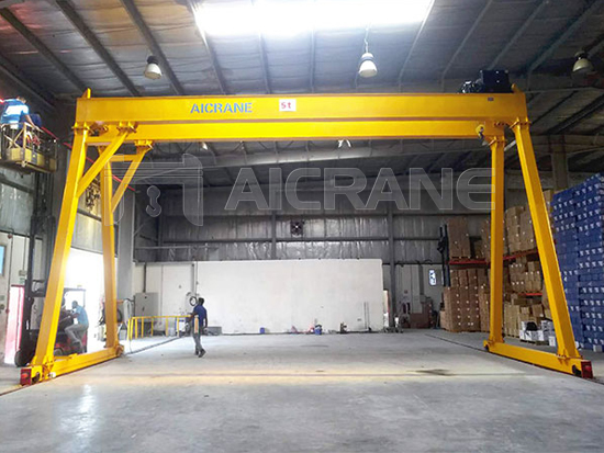 Double Girder Hoist Gantry Crane