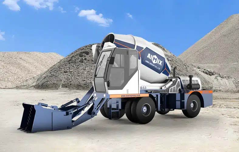 Self Mixing Concrete Truck