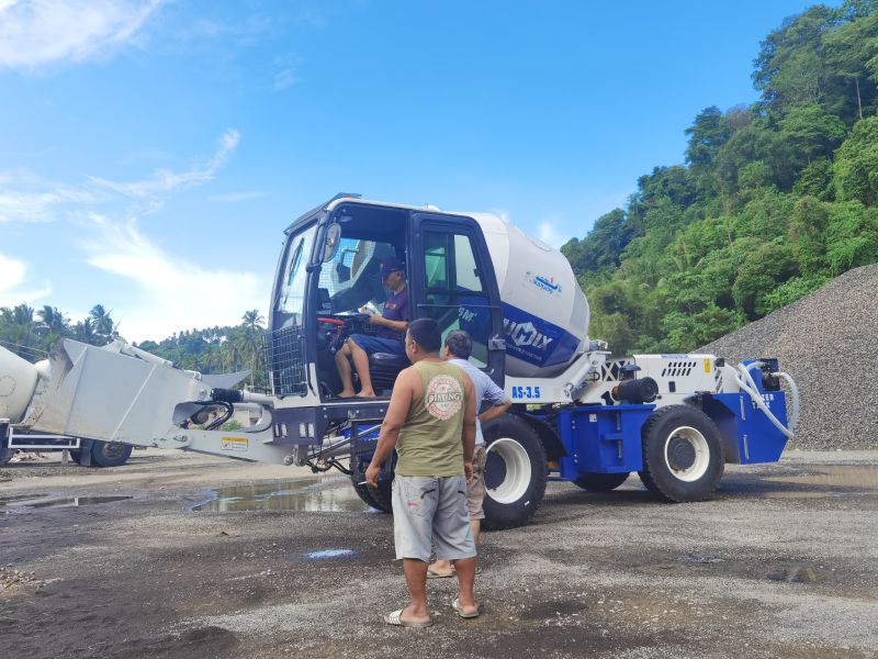 Self Loader Mixer Working