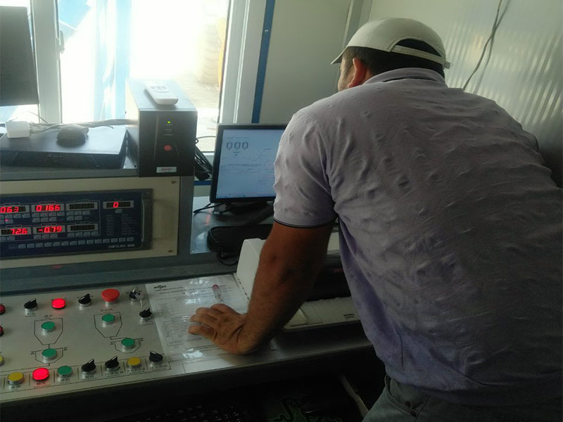 control sysstem pabrik beton