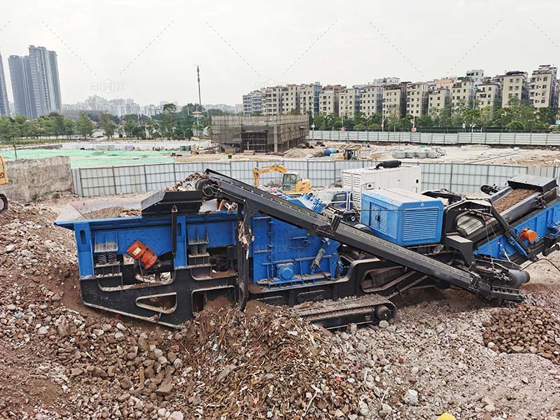 Mobile Stone Crusher Plant