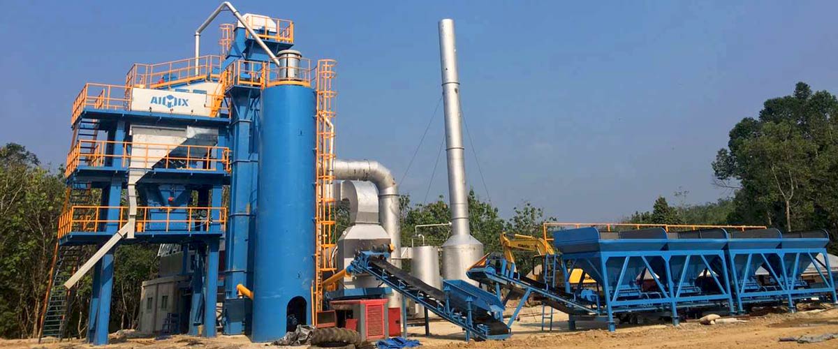 ALQ Seri Stationary Asphalt Mixing Plant