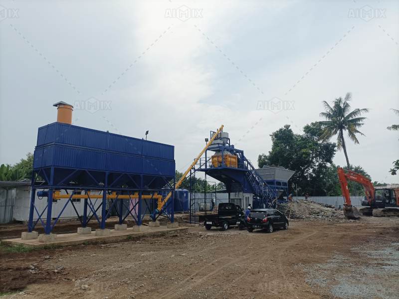 mobile concrete plant price