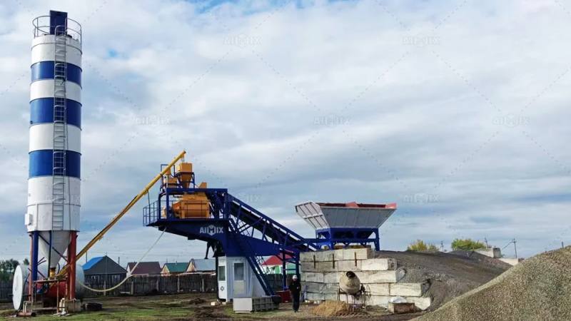 mobile concrete plants price