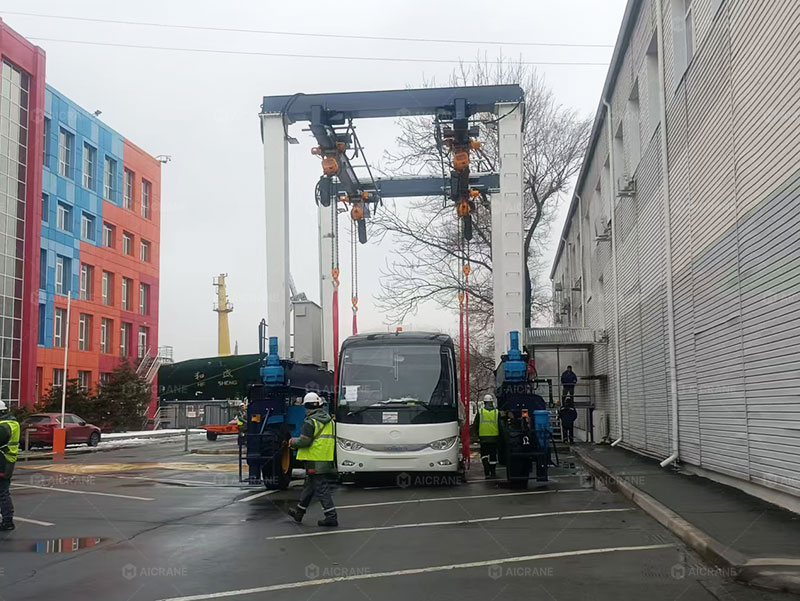 rubber tyred gantry crane